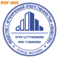 Образец печати с Логотипом-005